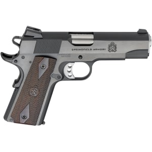 Springfield Armory 1911 Garrison 9mm 4.25-inch blued pistol with 3-dot sights