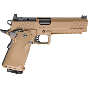 Springfield Armory 1911 DS Prodigy 9mm 5-inch Coyote Brown Cerakote pistol