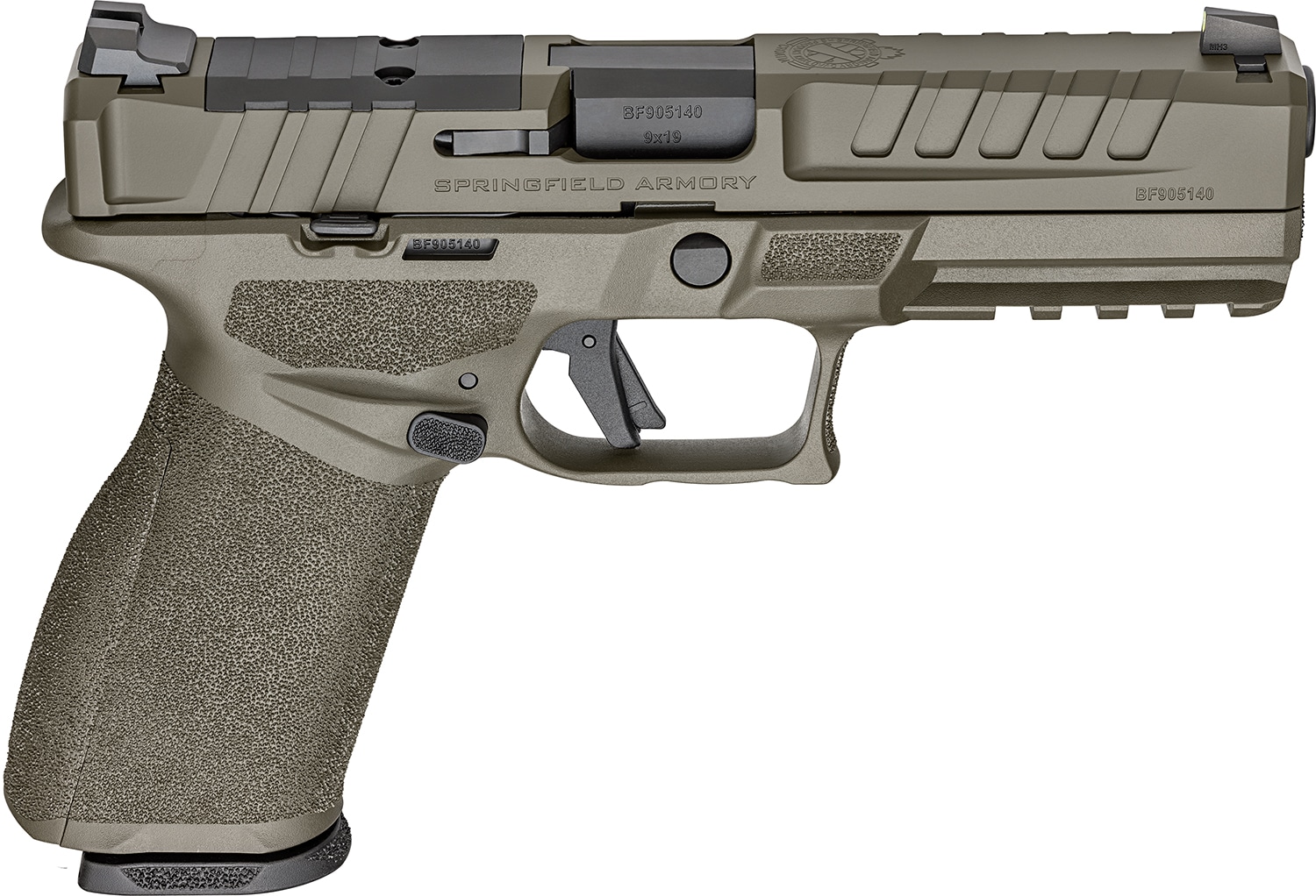 Springfield Armory Echelon 9mm 4.5 inch OD Green optic-ready pistol
