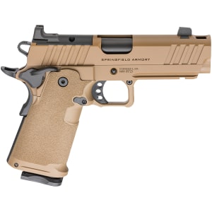 Springfield Armory 1911 DS Prodigy Comp 9mm 4.25in Coyote Brown pistol
