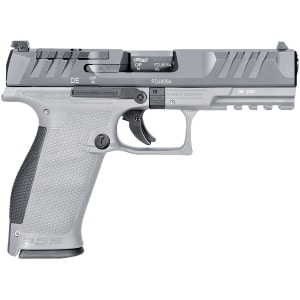 Walther PDP full-size 9mm with 4.50-inch stainless polygonal barrel and gray polymer frame