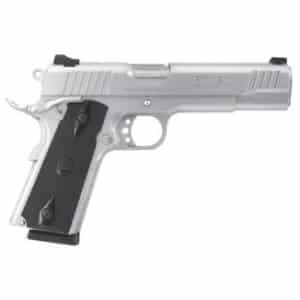 Taurus 1911 .45 ACP 5-inch stainless pistol with black checkered grips