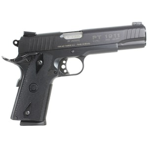 Taurus 1911FS .45 ACP 5-inch barrel blued steel frame checkered black polymer grips