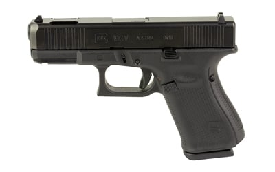 Glock 19C Gen5V 9mm compensated pistol 4.02 in barrel black with three 15-round magazines