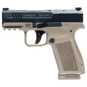 Canik METE MC9L 9mm pistol black slide flat dark earth frame 3.18in barrel