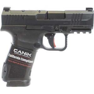 Canik Mete MC9L 9mm CA-compliant pistol black 3.18 inch barrel two 10-round magazines