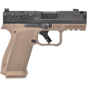 Canik METE MC9 Prime 9mm pistol two-tone Black and Flat Dark Earth with night sights