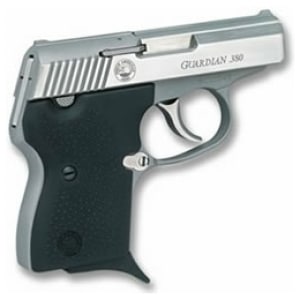 North American Arms Guardian .380 ACP stainless pistol with black grips