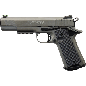 Chiappa 1911-22 Tactical .22 LR 5in pistol in tactical gray with black G10 grips