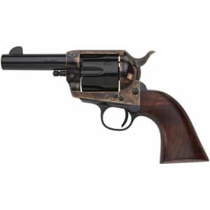 Pietta 1873 Great Western II Sheriff revolver, 45 Colt, 3.5-inch blued barrel, color case hardened frame, walnut grip