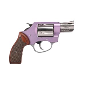 Charter Arms Coyote .380 ACP 2-inch ported revolver with lavender frame and polished barrel
