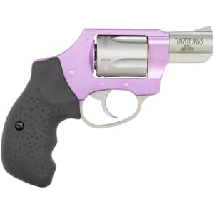 Charter Arms Lavender Lady Undercover Lite .38 Special 5-shot revolver lavender frame stainless barrel