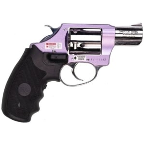 Charter Arms Chic Lady .38 Special 2 inch lavender revolver with Crimson Trace laser grip
