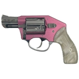 Charter Arms Chic Lady Off Duty .38 Special 2 in revolver pink anodized frame hi-polish stainless