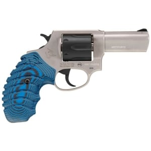 Taurus 605 3-inch .357 Magnum revolver, 5-shot, optic-ready with Blue/Black VZ grips