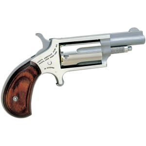 North American Arms 22M Mini-Revolver .22 Magnum Stainless Steel with Rosewood Grip