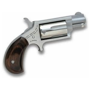 North American Arms Mini Revolver .22 WMR stainless with rosewood grip