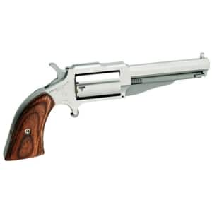 North American Arms The Earl 3 inch stainless 5-shot .22 Winchester Magnum revolver with rosewood boot grip