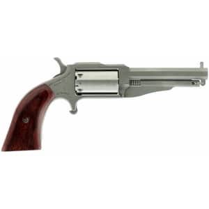 North American Arms The Earl 3 in stainless octagonal barrel mini-revolver with rosewood boot grip