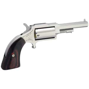 North American Arms 1860 Sheriff 2.5in stainless 5-shot mini-revolver with rosewood grip
