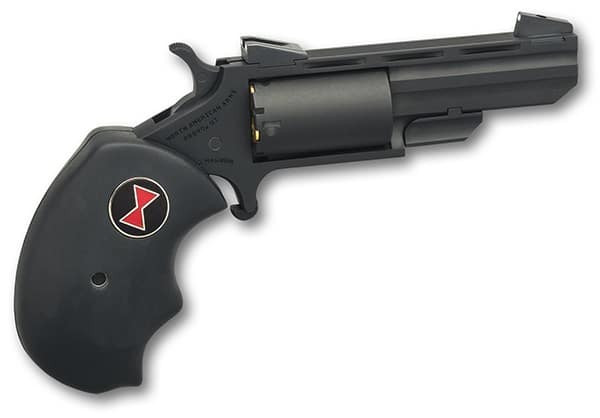 NAA Black Widow 22LR/22MAG 2 in 5-Round Black PVD