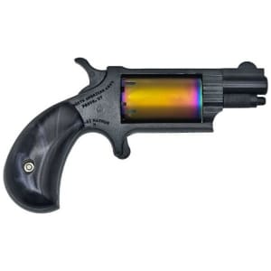 NAA The Bad 22WMR five-shot revolver with 1 1/8 in barrel