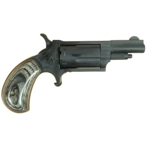North American Arms NAA 22M mini revolver .22 Magnum grey Cerakote silver and black grip