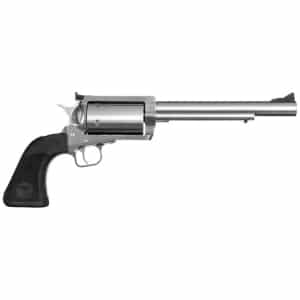 Magnum Research BFR .30-30 Winchester 7.5-inch brushed stainless revolver with black Hogue rubber grips
