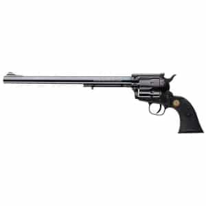 Chiappa 1873 Bruntline SAA 6-shot revolver, blued finish, steel rifled barrel