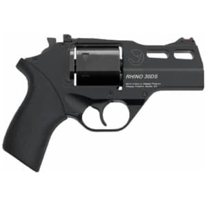 Chiappa Rhino 30SAR 3in 357 Magnum revolver with black rubber grip