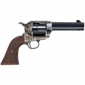 Cimarron El Malo 2 revolver .38/.357 4.75in octagon barrel case-colored frame walnut grips