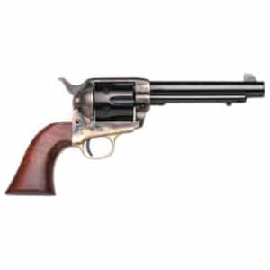 Taylor & Company Ranch Hand .45 LC 4.75 inch revolver, blued barrel, brass backstrap, walnut grip