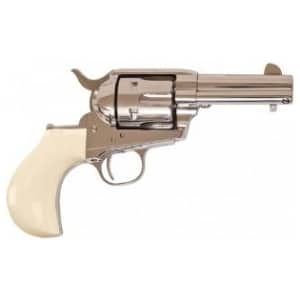 Cimarron Doc Holliday Thunderer .45 Long Colt 3.5-inch stainless revolver with knife and leather holster