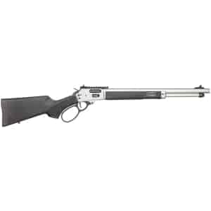 Smith & Wesson Model 1854 .45 Long Colt 19.25 inch stainless lever-action rifle with black synthetic stock