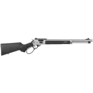 Smith & Wesson Model 1854 .357 Magnum 19.25in stainless threaded-barrel rifle with black synthetic stock