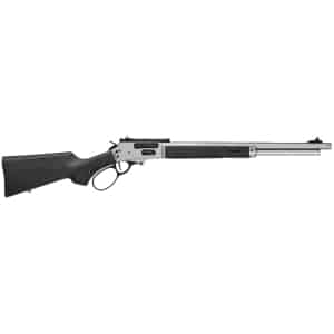 Smith & Wesson Model 1854 .45-70 20-inch stainless lever-action rifle with fixed black synthetic stock