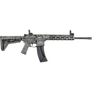 Smith & Wesson M&P15-22 Sport 16.5 inch .22 LR rifle in ODG topographic Cerakote finish