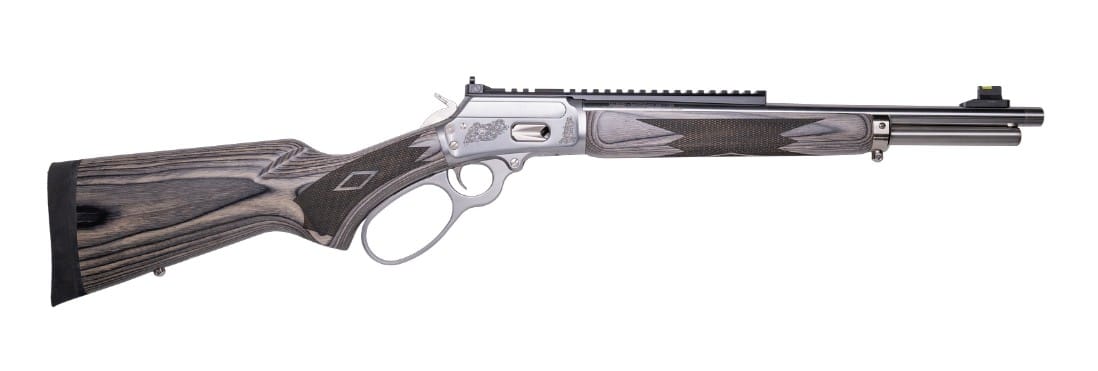 CNC Firearms Marlin 1894 SBL Wild Boar .44 Magnum 16-inch rifle with gray laminate stock