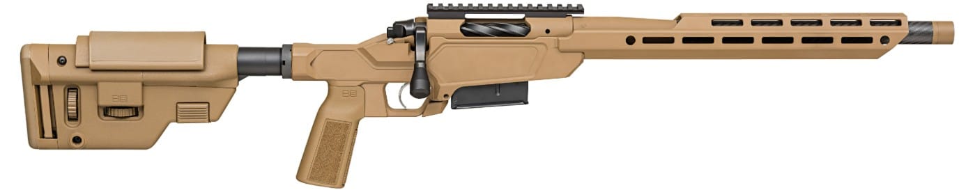 Springfield Armory Model 2020 Heatseeker .308 16in carbon fiber barrel coyote brown chassis