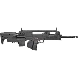 Springfield Armory Hellion 5.56 NATO 20-inch bullpup rifle in black with optic and sling