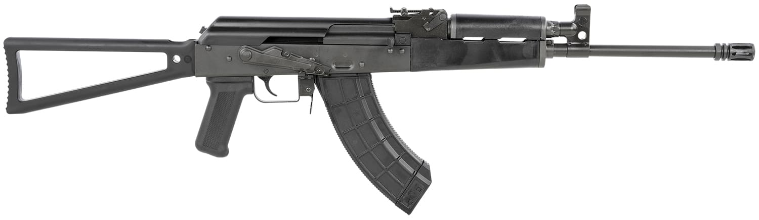 Century Arms RI4093N VSKA Trooper 7.62x39mm 30+1 16.50" Barrel w/Flash Hider, Black Hard Coat Anodized Aluminum Receiver, Fixed Triangle Stock, Polymer Grip