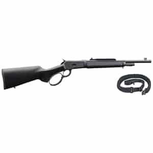 Chiappa 1892 Wildlands Takedown .357 Magnum 16.5in lever-action rifle, matte blue, black laminate stock
