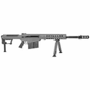 Barrett M107A1 .50 BMG 20in fluted barrel Tungsten Grey Cerakote rifle