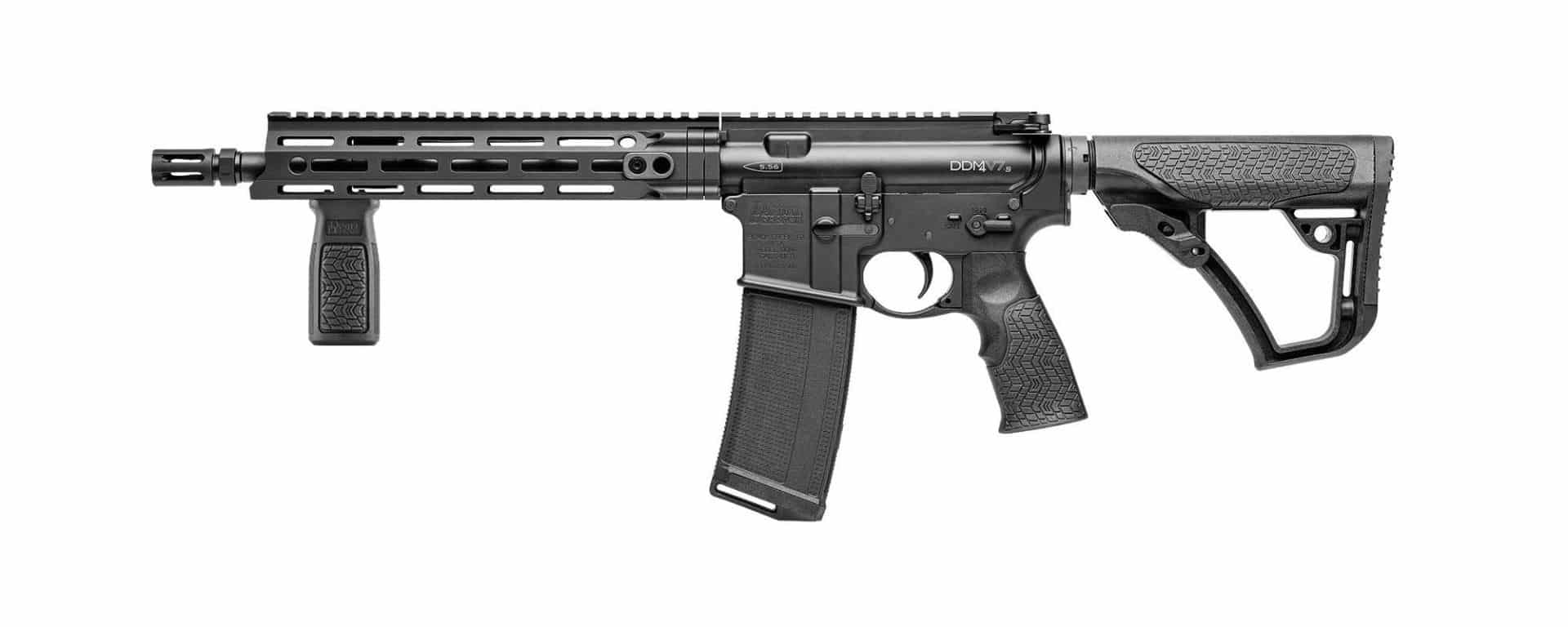 Daniel Defense DDM4 V7 S short-barreled rifle 11.5 inch barrel matte black with MFR 10.0 M-LOK rail