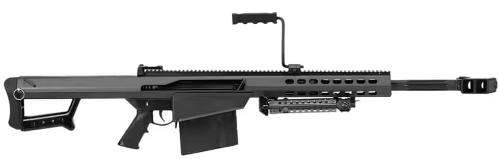 Barrett 82A1 .50 BMG rifle, 20-inch fluted barrel, black finish, 10-round magazine