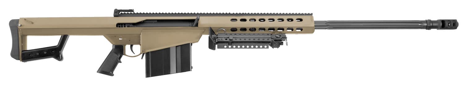 Barrett M82A1 .416 Barrett rifle 29in fluted barrel FDE Cerakote