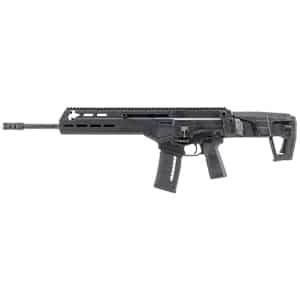 IWI Carmel tactical rifle in black, 5.56 NATO, M-LOK handguard, folding adjustable polymer stock