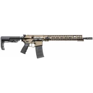 Patriot Ordnance Factory 00910 Renegade + 223 Rem,5.56x45mm NATO 16.50" 30+1 Burnt Bronze 6 Position MFT BMS Minimalist Stock