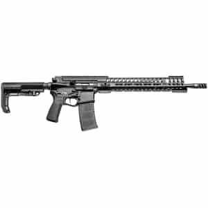 Patriot Ordnance Factory 01148 P415 *CA Compliant 5.56x45mm NATO 10+1 16.50" Chrome Moly Barrel Black Hard Coat Anodized Receiver, 6 Position MFT Black Stock & Black Polymer Grip Ambidextrous