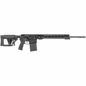 Patriot Ordnance Factory 01566 Revolution Gen4 6.5 Creedmoor 20" 20+1 Black Hard Coat Anodized Adjustable Magpul PRS Stock